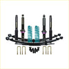Black and teal coilover suspension kit with purple accents for mazda bt-50 series iii dobinsons ims monotube