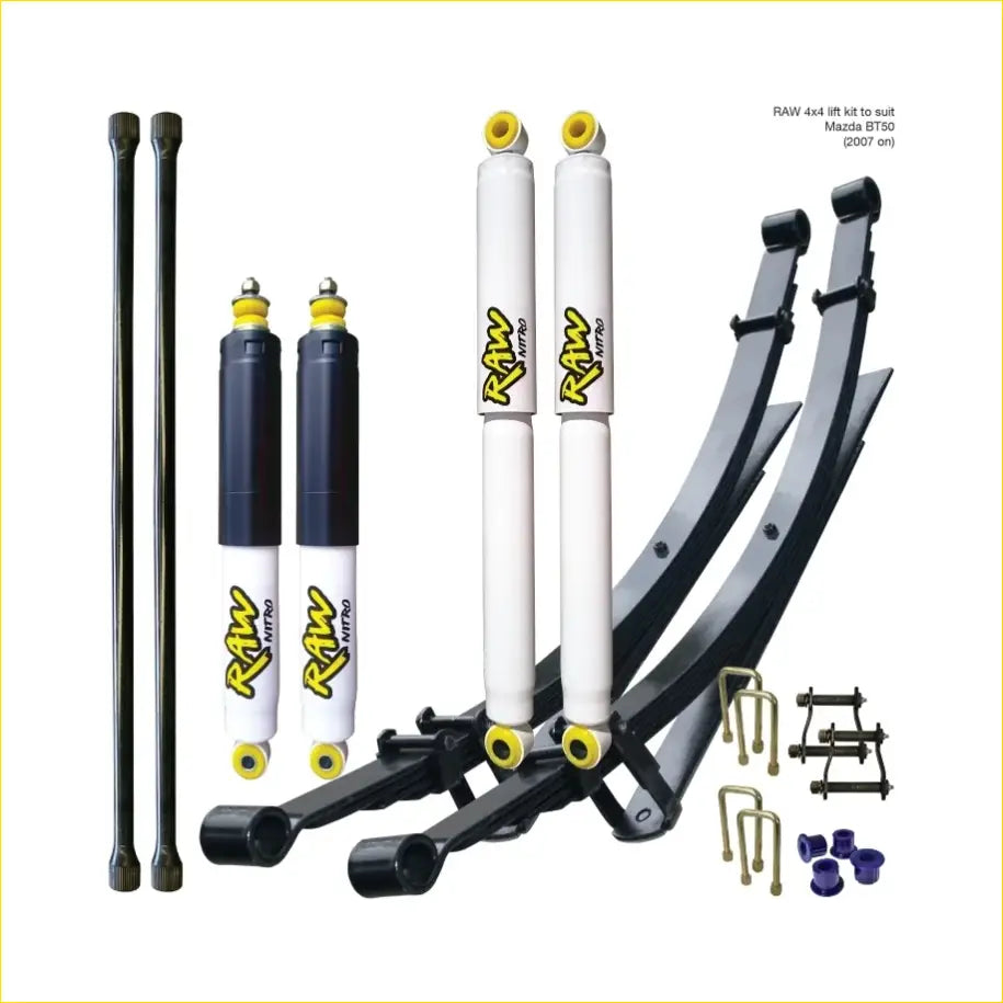 Mazda BT50 Series 1 (2007 to 10/2011) - Raw Nitro Lift Kit