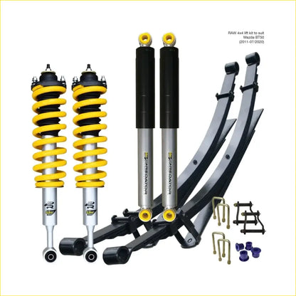 Mazda BT50 Series 2 (10/2011 - Mid 2020) - Raw Predator Lift Kit
