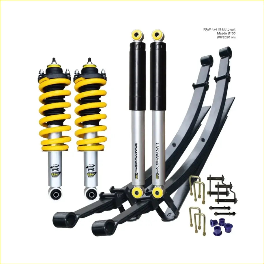 Mazda BT50 Series 3 (8/2020 on) - Raw Predator Lift Kit