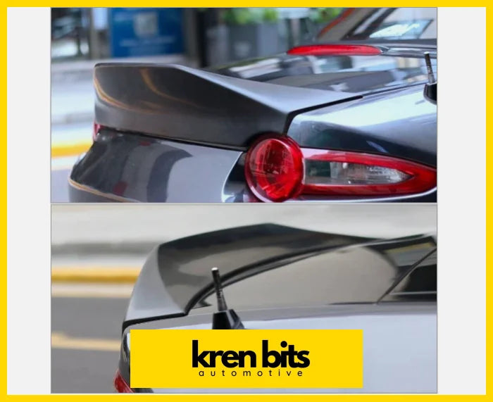 Mazda Mx5 Miata 16 - 22 Black Rear Boot Spoiler