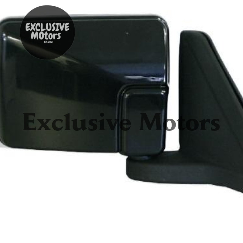 Mitsubishi L200 Triton Right-Hand Mirror Black Corner Mount (1996-2005)