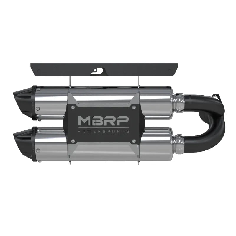 Mbrp AT-9516PT Mbrp 2014 Polaris RZR XP 1000 Stacked Dual