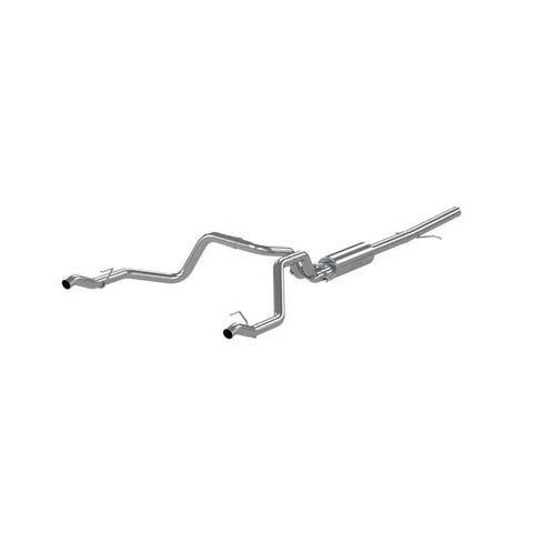MBRP MBRP 2019 Chevrolet Silverado 1500 4.3L/5.3L 2.5in Cat Back Dual Rear Exit - Aluminized — fits Chevrolet Tahoe