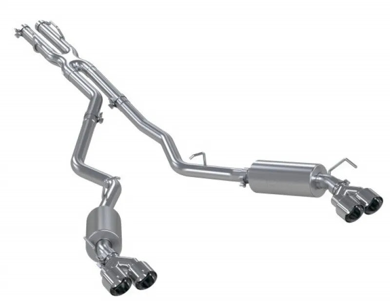 MBRP MBRP 20-21 Ford Explorer ST 3.0L Ecoboost SS 2.5in Dual Rear Exit w/ Quad Tips - AL