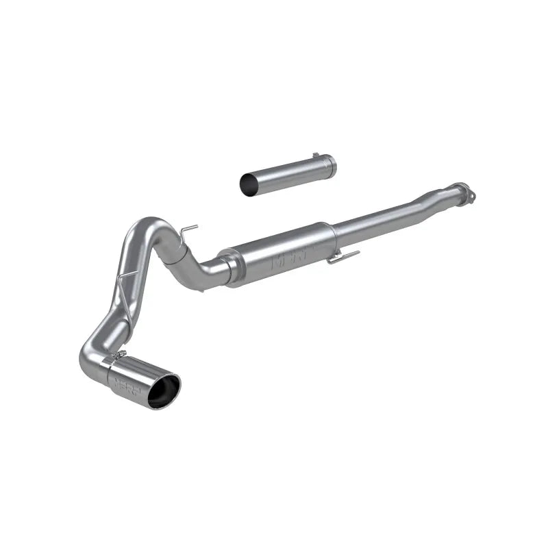 MBRP MBRP 2021+ Ford F150 2.7L/3.5L/5.0L 4in Aluminized Steel Cat-Back - RACE VERSION — fits Ford F-150 Gen 9