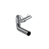 MBRP MBRP 2500/3500 Cummins 6.7L 5in Filter Back Single Side No Muffler AL (image 5)