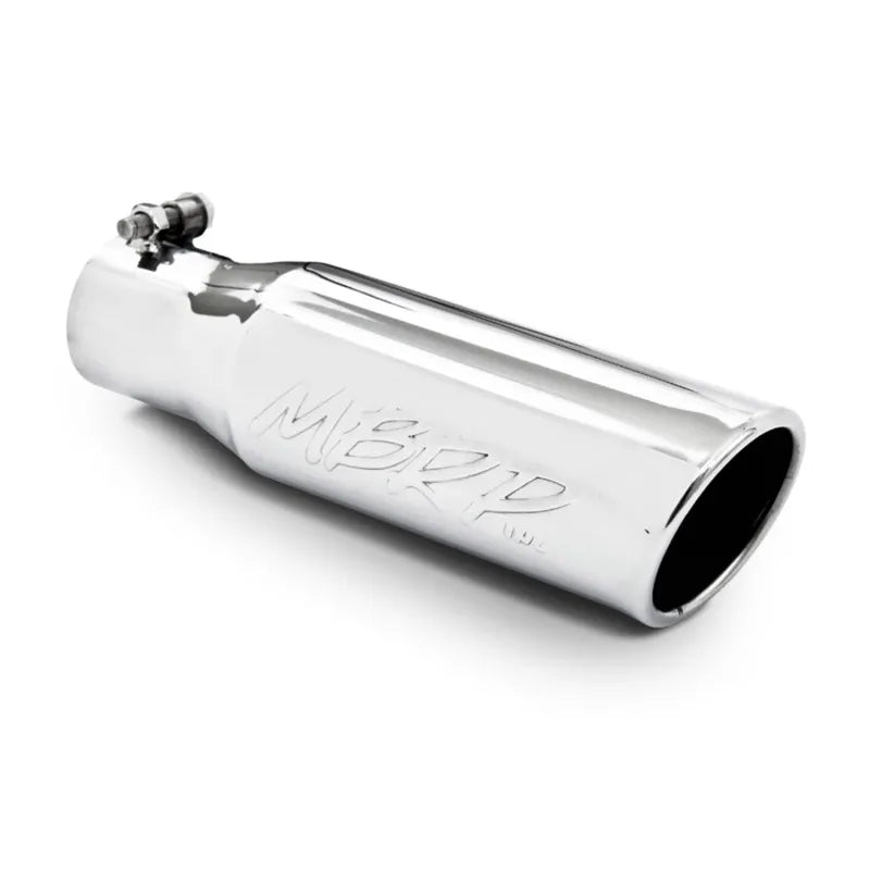 MBRP MBRP Universal Tip 3in O.D. Angled Rolled End 2 inlet 10 length