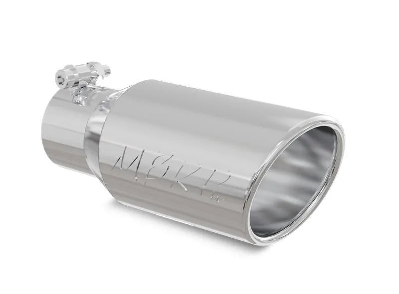MBRP MBRP Universal Tip 4in OD 2.75in Inlet 10in Length Angled Rolled End T304