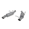 MBRP MBRP 11-14 Ford Mustang V6 3in. Dual Muffler Axle Back Split Rear Exhaust System AL