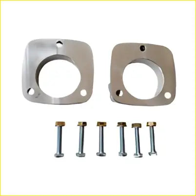 Stainless steel flange fittings with matching bolts for mercedes w163 rear suspension lift kit 20mm assembly