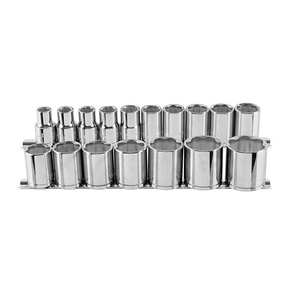 Metrinch Socket Set 1/2" Drive 17Pc MET-0420