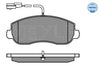 Meyle Original Brake Pad Set Front 025 251 4718/W