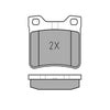 Meyle Original Brake Pad Set Rear 025 212 7817/W
