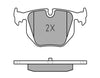 Meyle Original Brake Pad Set Rear 025 214 8717