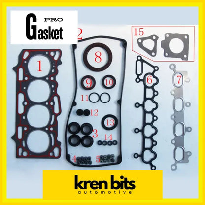 For Mitsubishi Colt Cedia Lancer 1.3 4G13 Automotive Engine Overhaul Gasket Full Set Engine