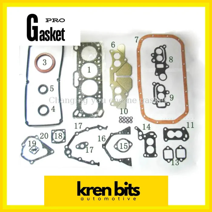 For Mitsubishi Colt Ii Proto Saga 1.3L 4G13 G13B Engine Parts Full Set Automotive Spare Gasket