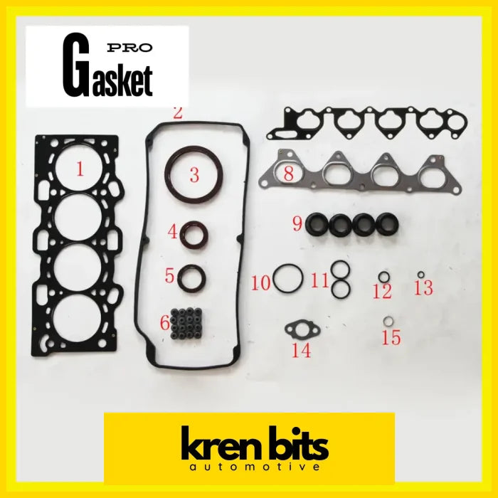 For Mitsubishi Pajero Pinin 1.8 (H76W H66W) 4G93 Metal Full Engine Gasket Set Rebuilding Kits Parts