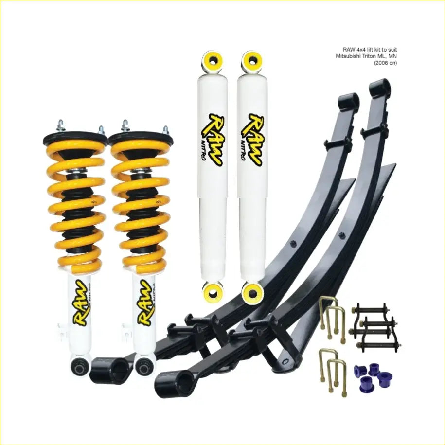 Mitsubishi Triton ML,MN (2006 to 2015) - Raw Nitro Lift Kit