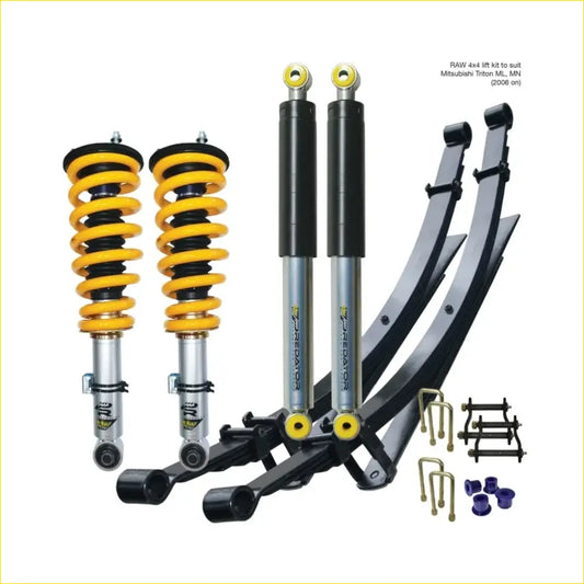 Mitsubishi Triton ML,MN (2006 to 2015) - Raw Predator Lift Kit