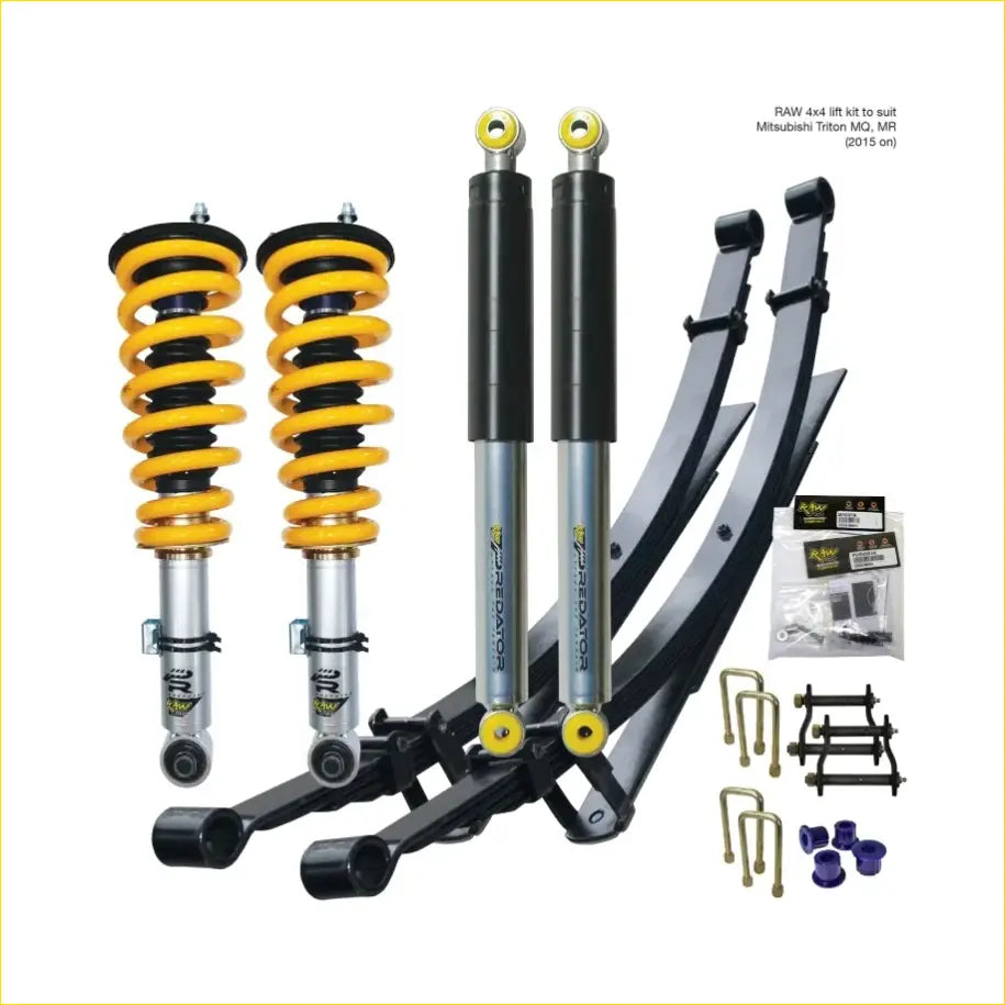 Mitsubishi Triton MQ,MR (2015 on) - Raw Predator Lift Kit