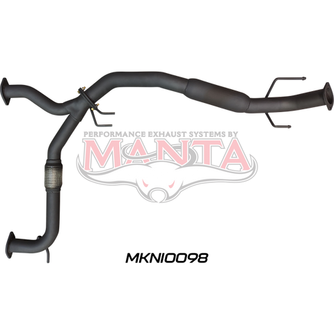 Manta Patrol Y62 V8 5.6L Wagon, 3in Centre Hotdog For OE