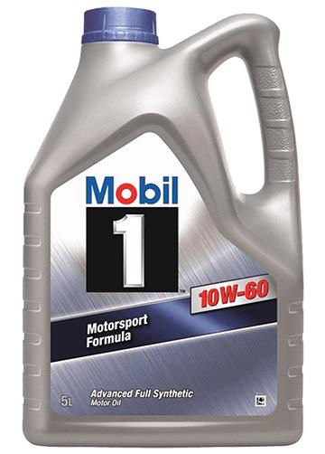 Mobil 1 10W-60 Full Synthetic Engine Oil 5L 827713