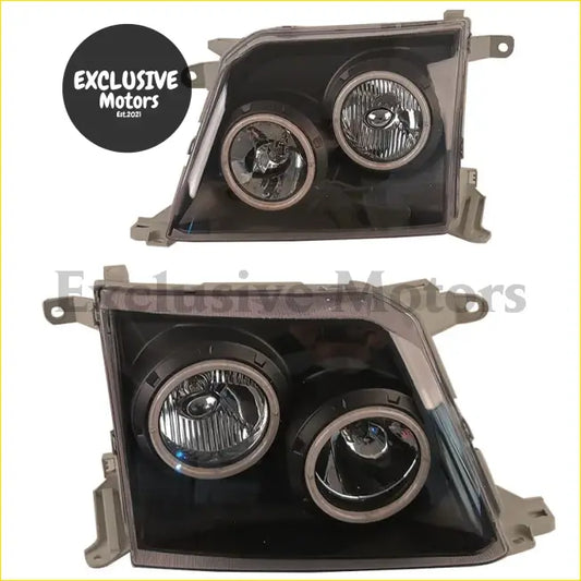 Modified Black Headlights for Toyota Land Cruiser Prado(1998-1999) - PRADO LC90 - Lights