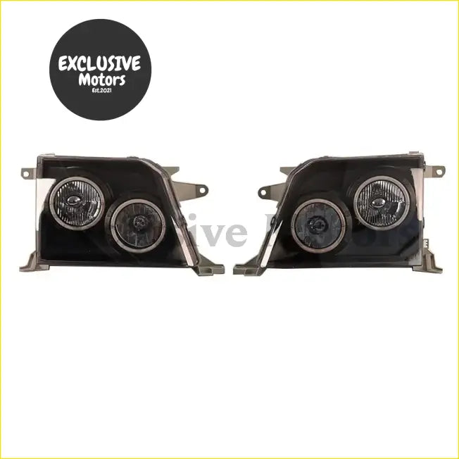 Modified Black Headlights for Toyota Land Cruiser Prado(1998-1999) - PRADO LC90 - Lights