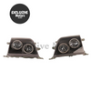 Toyota Land Cruiser Prado Modified Black Headlights (1998-1999)