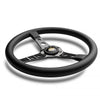 Momo Prototipo 6c Carbon Black Leather 350mm Steering