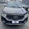 Black suv with chrome grille and sleek led headlights featuring monsoon and bonnet guard for ldv t60 maxus 2017 2020