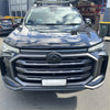 Black matte finish monsoon and bonnet guard ldv t90 2022+ suv with aggressive grille and sleek led headlights