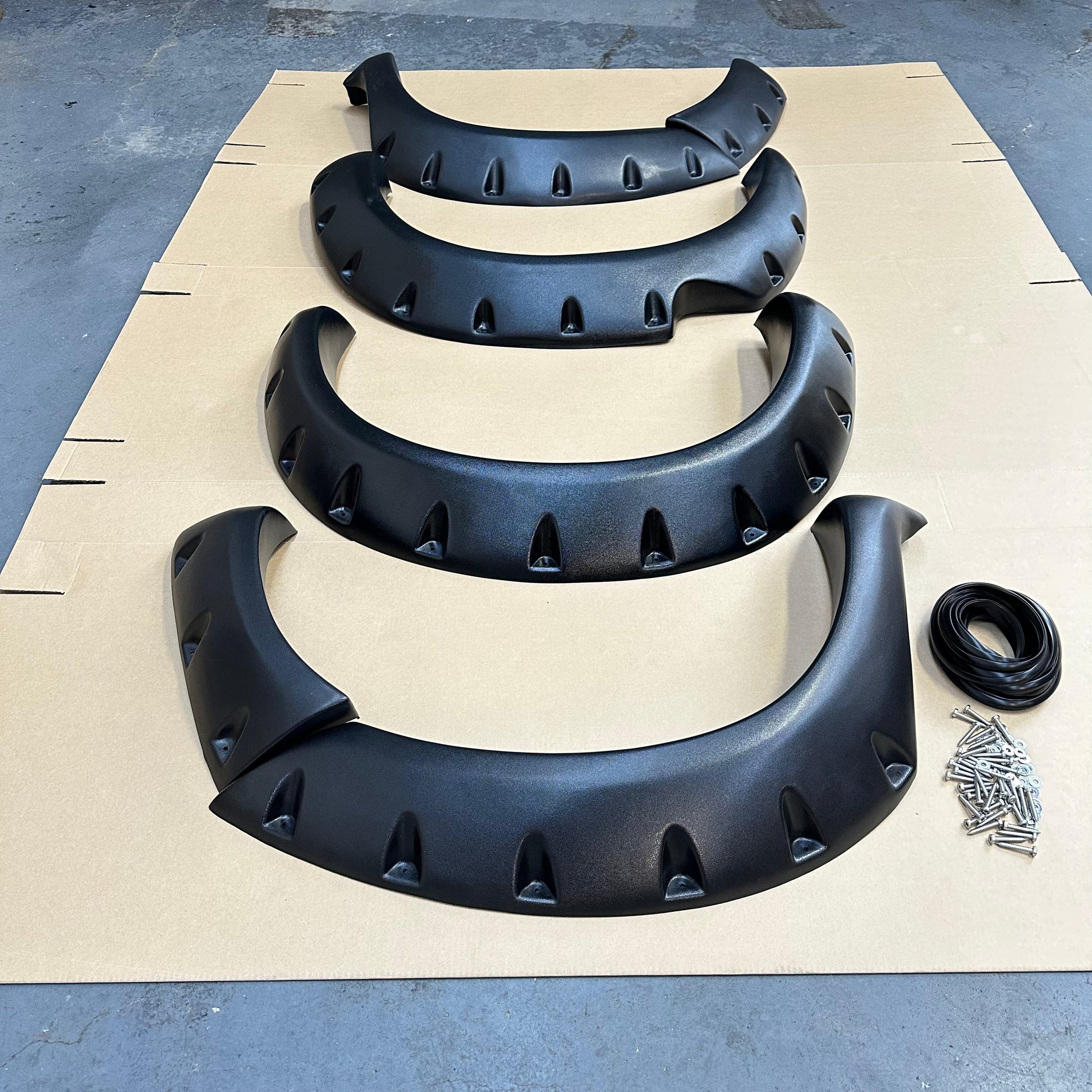 Monster Flare Bolt Style for Toyota Hilux Vigo 2012-2015 Matte Black