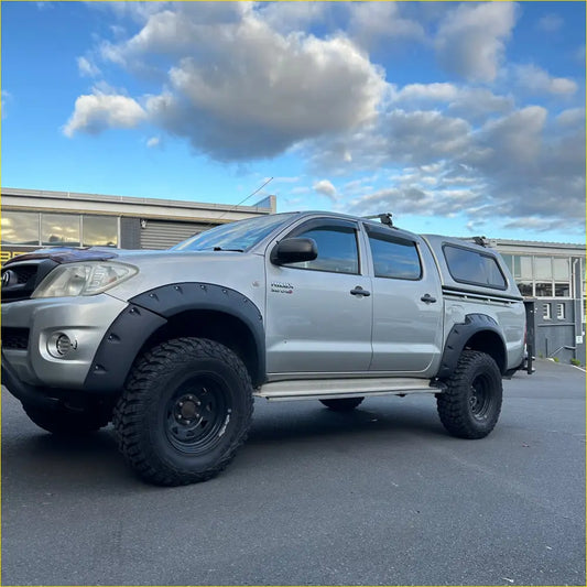 Monster Flare Bolt Style for Toyota Hilux Vigo 2012-2015 Matte Black