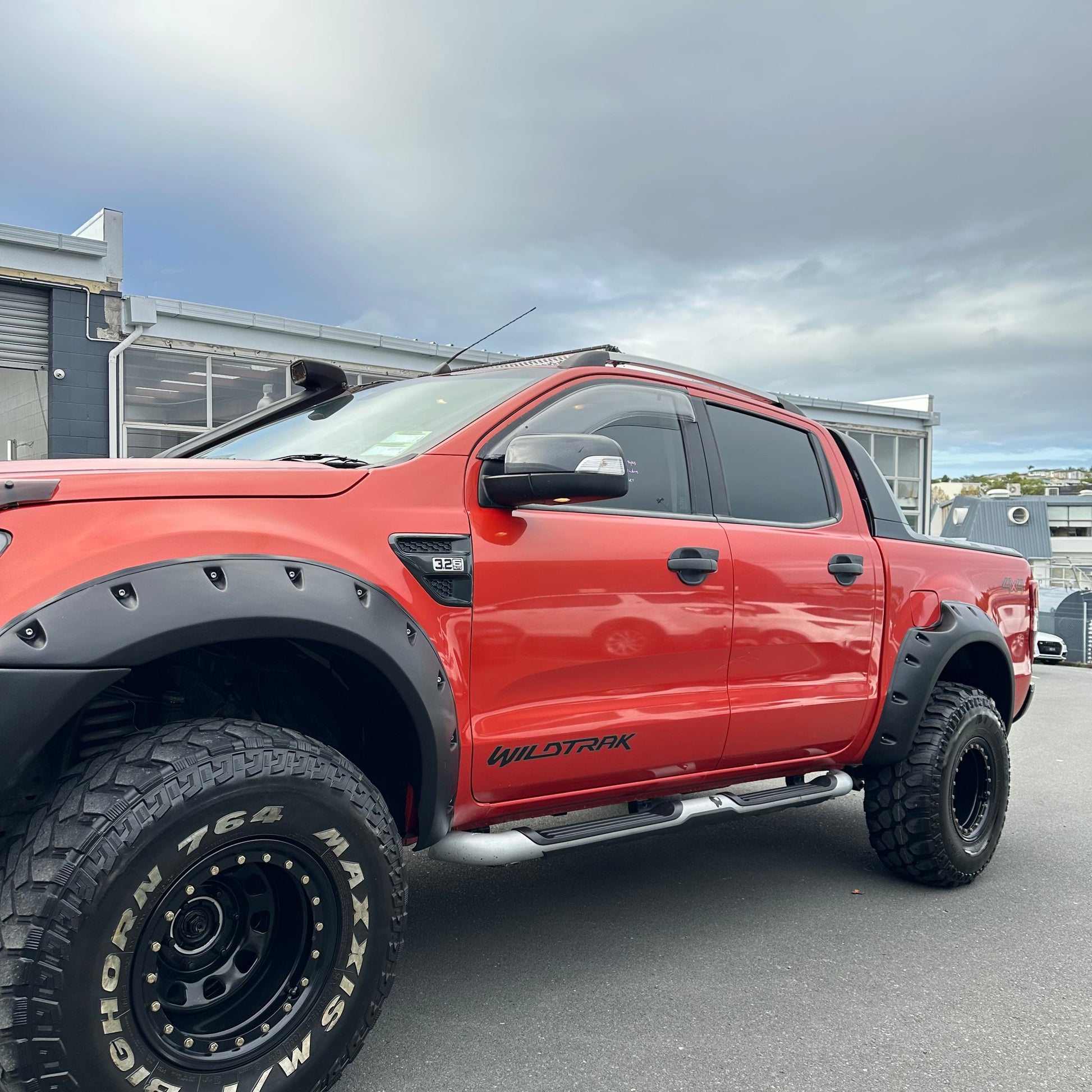 Monster Flare for Ford Ranger PX1 2012-2015 Bolt Style Matte Black