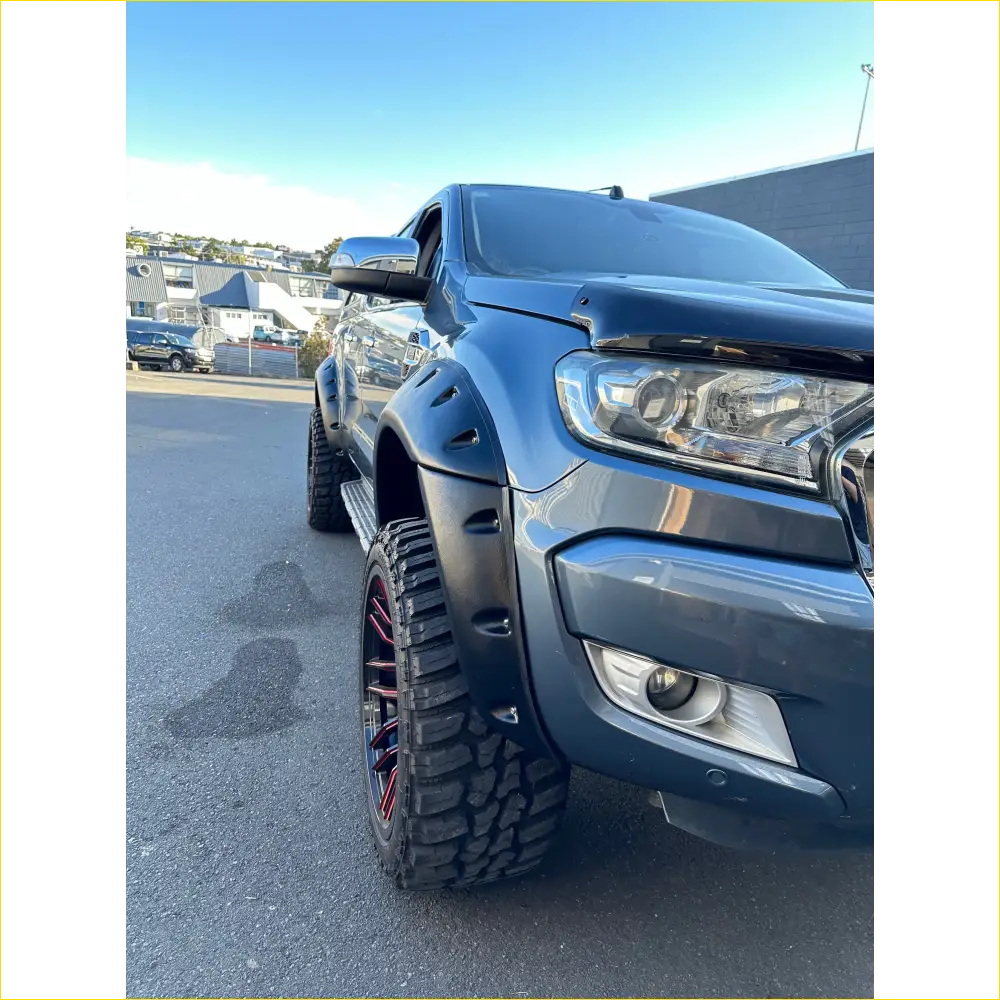 Monster Flare for Ford Ranger PX2 2016-2018 Bolt Style Matte Black