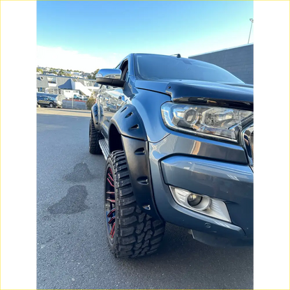 Monster Flare for Ford Ranger PX2 2016-2018 Bolt Style Matte Black