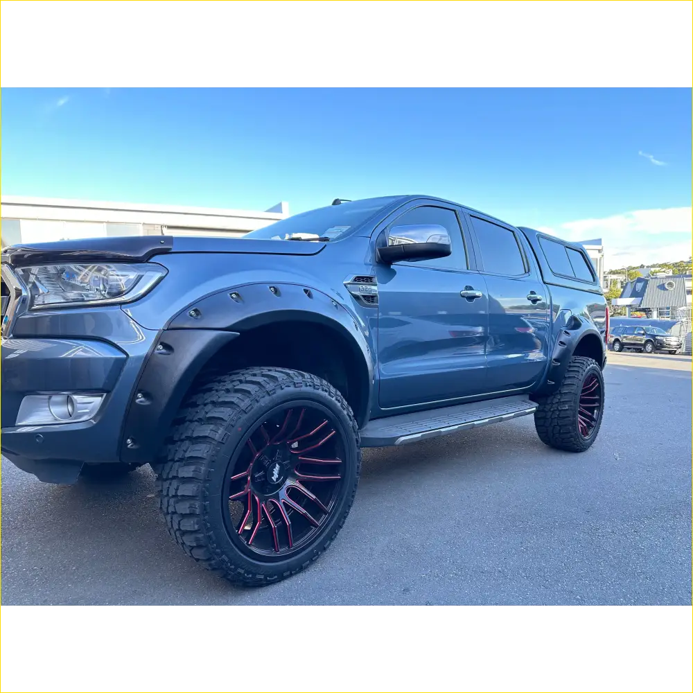 Monster Flare for Ford Ranger PX2 2016-2018 Bolt Style Matte Black