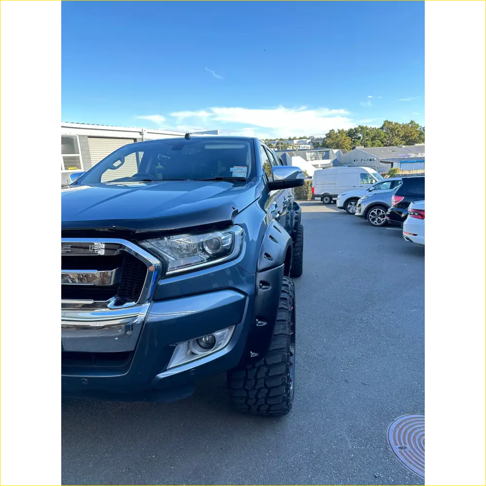 Monster Flare for Ford Ranger PX2 2016-2018 Bolt Style Matte Black