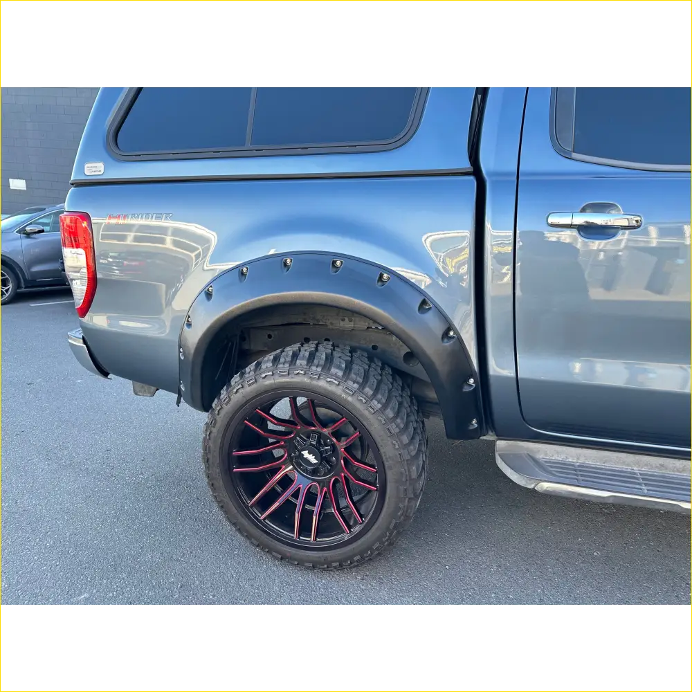 Monster Flare for Ford Ranger PX2 2016-2018 Bolt Style Matte Black