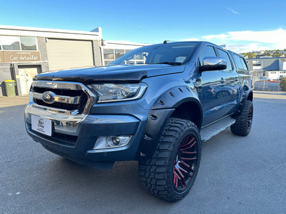 Monster Flare for Ford Ranger PX2 2016-2018 Bolt Style Matte Black