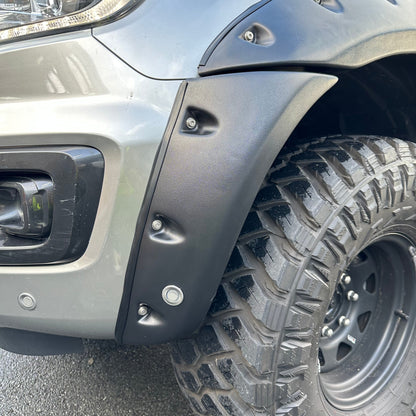 Monster Flare for Ford Ranger PX3 2019-2021 Bolt Style Matte Black