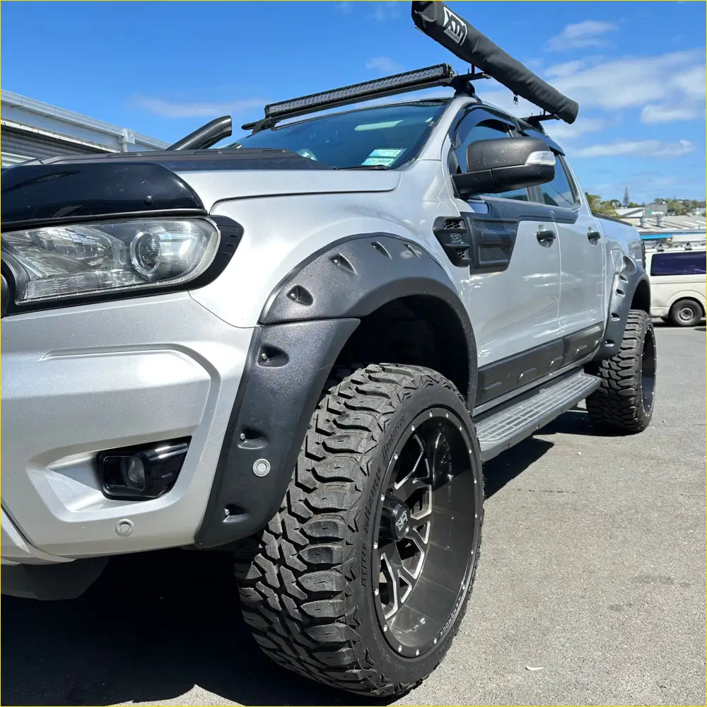 Monster Flare for Ford Ranger PX3 2019-2021 Bolt Style Matte Black
