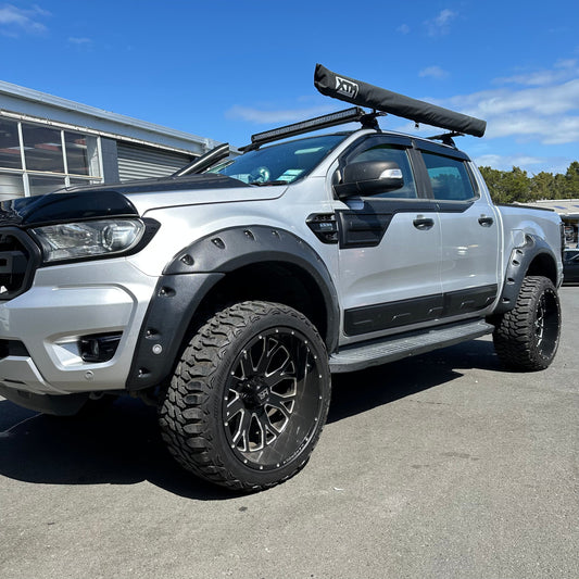 Monster Flare for Ford Ranger PX3 2019-2021 Bolt Style Matte Black
