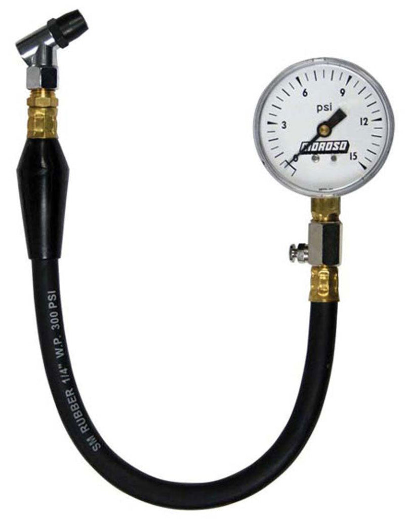 Moroso Tyre Pressure Gauge 0-15 PSI MO89550