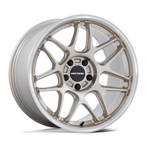 Motegi Tsubaki MR158 18x8.5 5x100 +30mm Motorsport Gold Machined