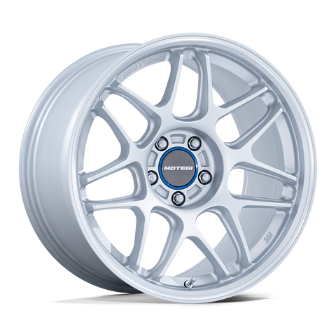 Motegi Tsubaki MR158 18x8.5 5x112 +42mm Hyper Silver Machined