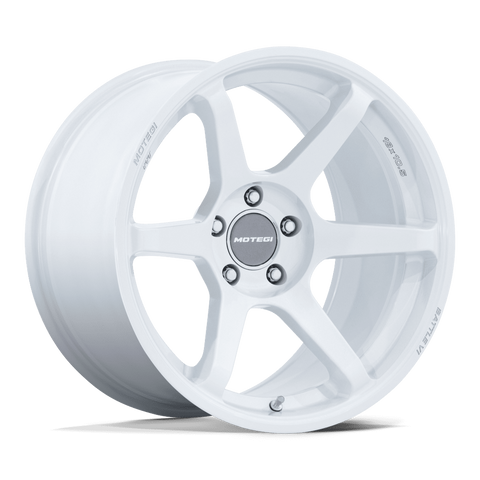 Motegi Battle VI MR160 18x9.5 5x100 +38mm Matte White Pearl