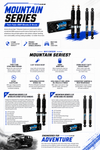 XGG Mountain Series 40-50mm Lift Kit - Nissan Navara NP300 D23 (2014